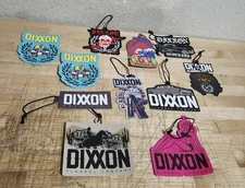THE DIXXON FLANNEL COMPANY STICKER TAG LOT OF 11
