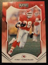 2021 Panini Playoff Football Tony Gonzalez #87 Kansas City Chiefs