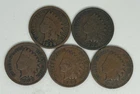 1898 1903 1905 1906 1907 Indian Head Cent Lot of 5