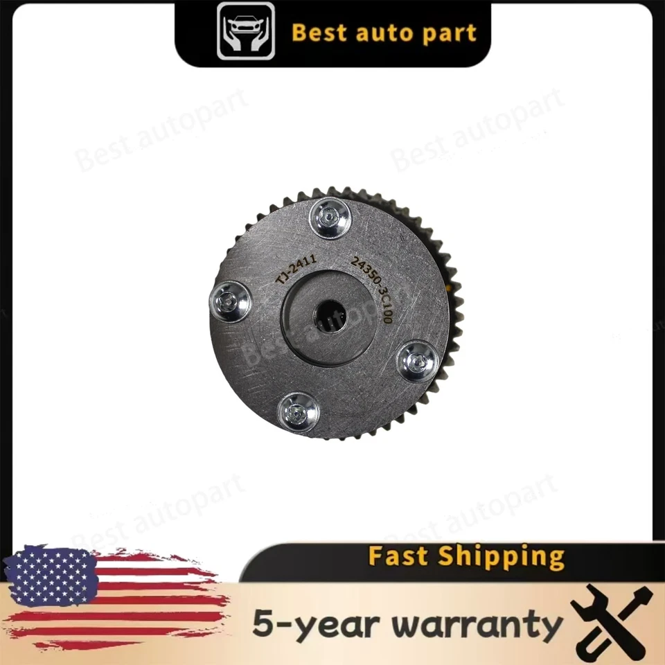 NUEVO engranaje de árbol de levas de distribución CVVT para 243503C100 Hyundai Azera Veracruz cupé V6 Foto 2 de 4