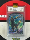 Grade10Umbreon V SR CS4aC 151/132 Full Art Holo Sword&Shield Chinese Pokemon