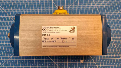 ARIS PD25 Pneumatik-Stellantrieb 17Nm 90° ATEX Neu+OVP