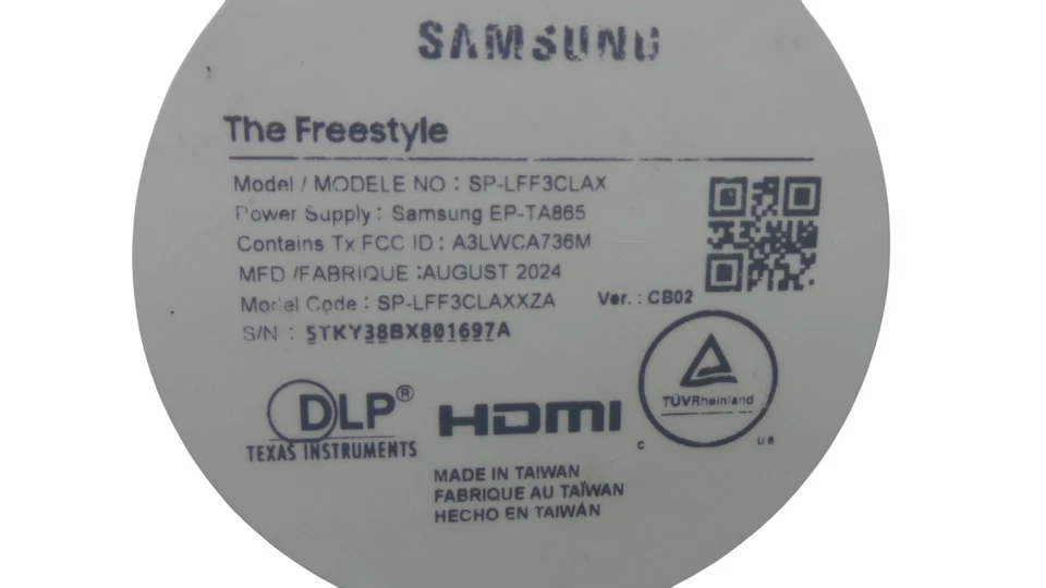 Samsung SP-LFF3CLAX The Freestyle Smart Projector - Free Shipping - Image 4 of 4