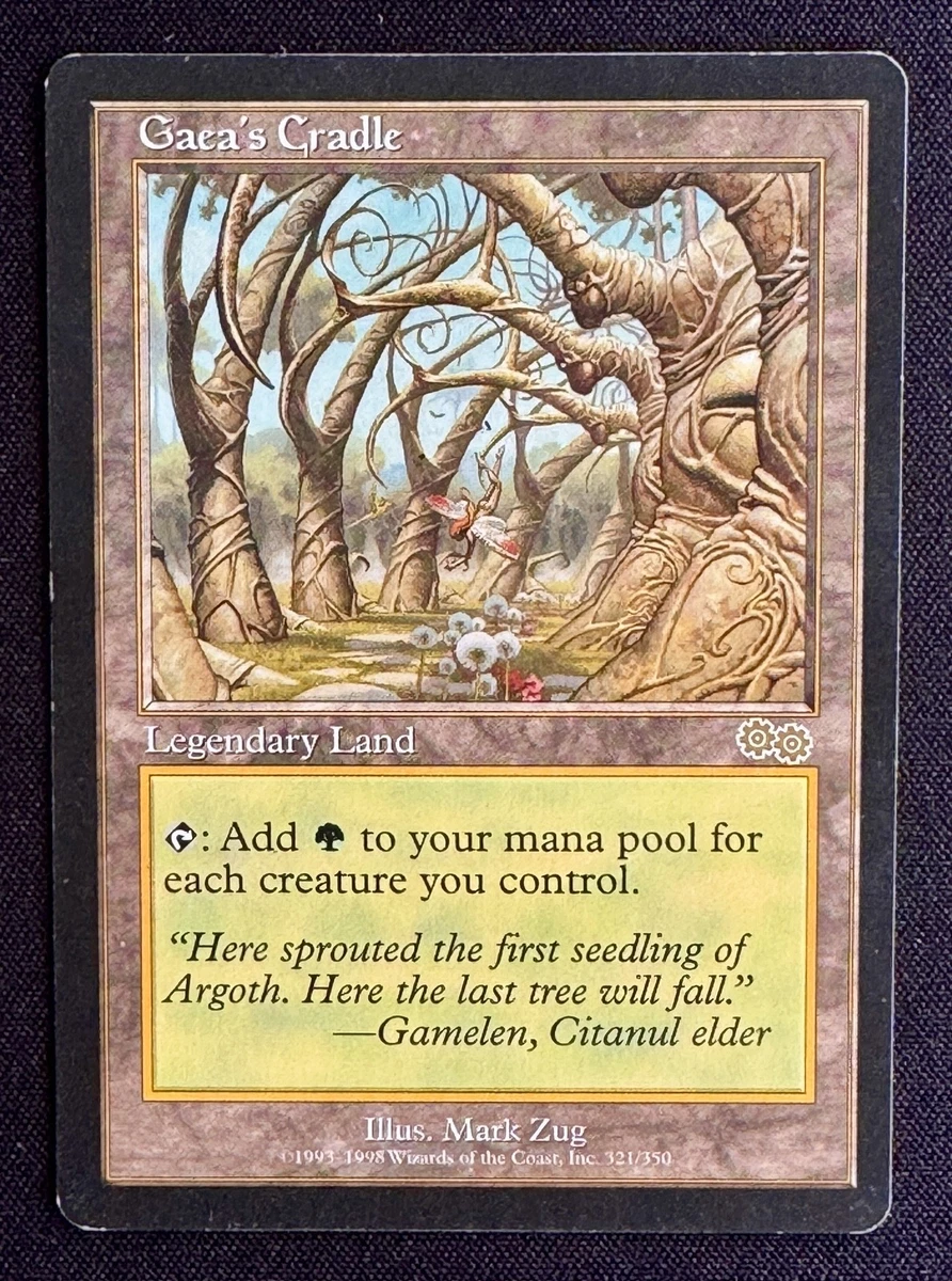 Gaea's Cradle 4枚セット Gaea's Cradle Magic: The Gathering Individual Trading Card Games