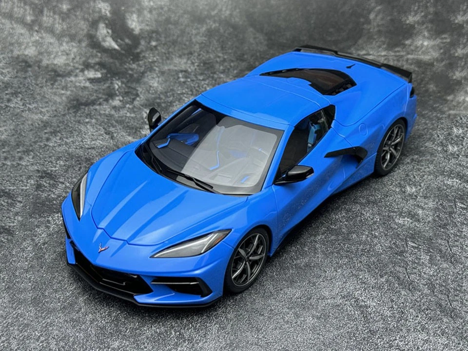 AUTOart 1:18 CORVETTE C8 STINGRAY Z51 Car Model - Image 4 of 4