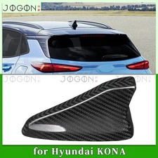 Real Carbon Roof Shark Fin Antenna Trim For Hyundai Kona N 2022-2023 SE Limited