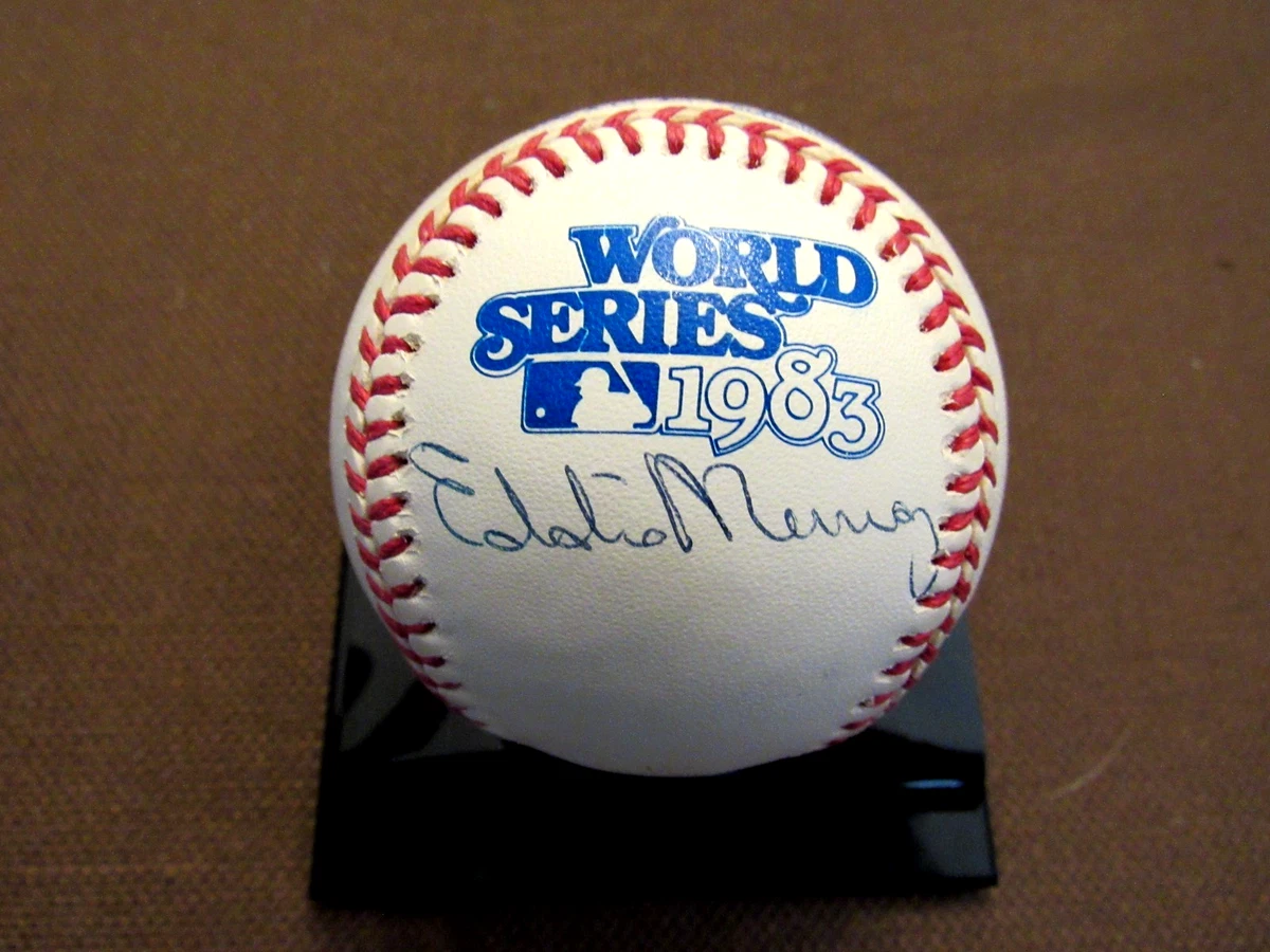 Eddie Murray Baltimore Orioles Original Autographed Baseball MLB