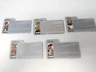 GI JOE ARAH 5 Mission Brazil file cards lot 1986