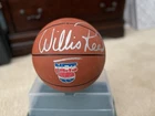 Willis Reed Autographed Basketball New Jersey Nets Hall of Famer 1982