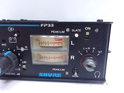 SHURE FP33 / FIELD SOUND 3 CHANNEL STEREO AUDIO MIXER | eBay