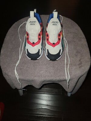 Nike Air Max 270 React GS Bauhaus Running Shoes Sneakers BQ0103-001 Size 4.5Y