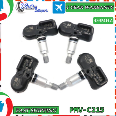 4X PMV-C215 Tire Pressure Monitor Sensor TPMS For Toyota Lexus LC RX 42607-48020
