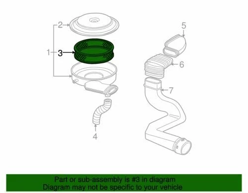 Genuine GM 1984-1985 Chevrolet GMC Cadillac Pontiac Element Air Filter 25040929 - Image 2 of 2