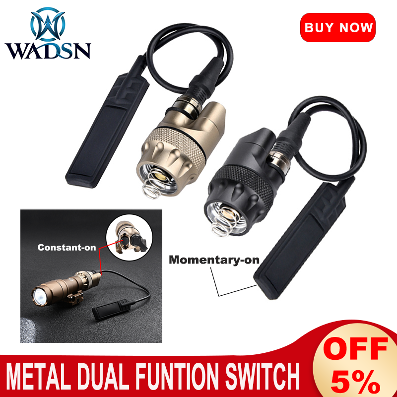 Tactical SL07 Scout Dual Switch Upgrade Tailcap For Surefire M300