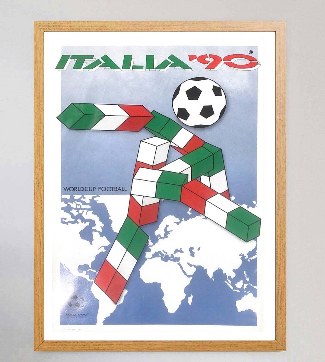 World Cup Italia '90 Original Vintage Poster | eBay