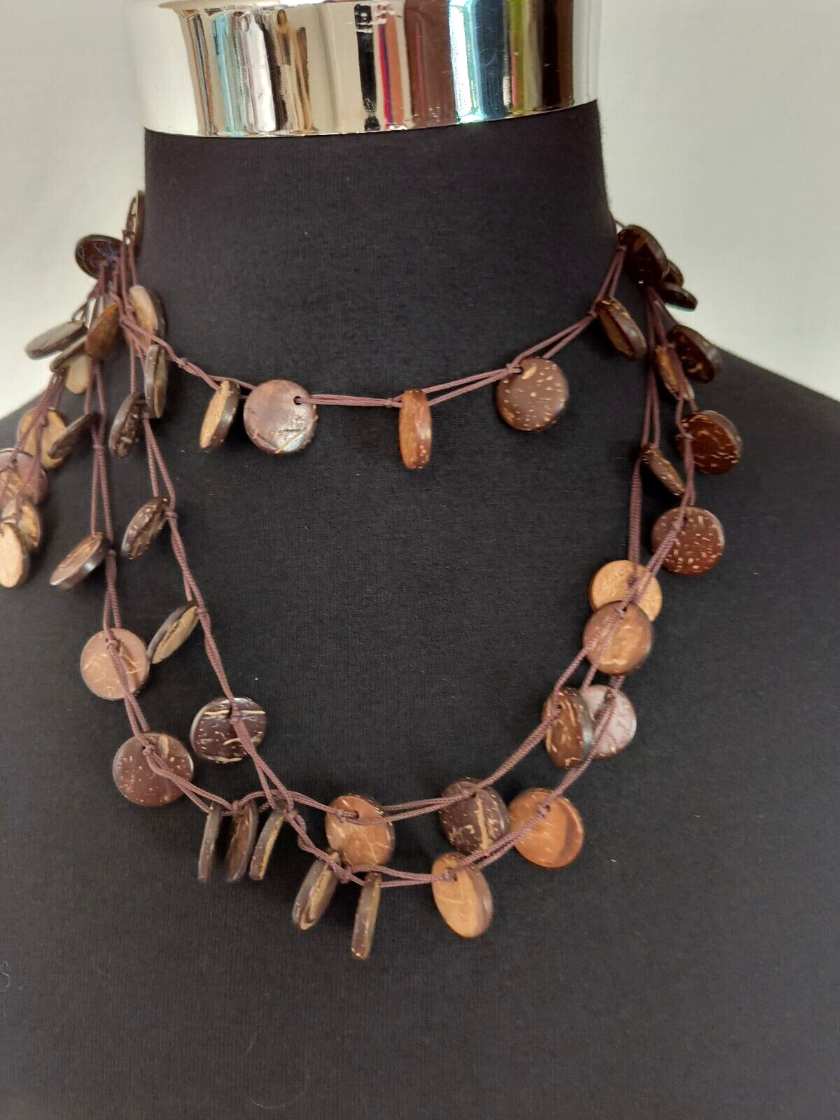 Women's  Layered Statement Necklace Multistrand B… - image 6