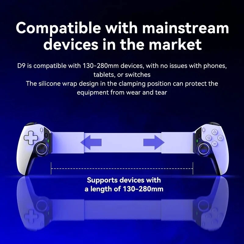 D9 Mobile Phone Stretching Game Controller PC Tablet For Switch/PS3/PS4` - Image 3 of 4