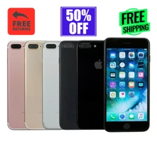 Apple iPhone 7 Plus - 32GB/128GB Unlocked Verizon - Rose Gold, Black, Red