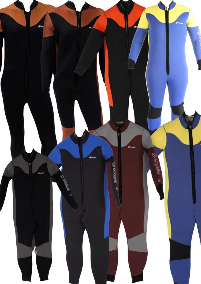Halbtrockenanzug 6 mm in modernen Farben von aquata