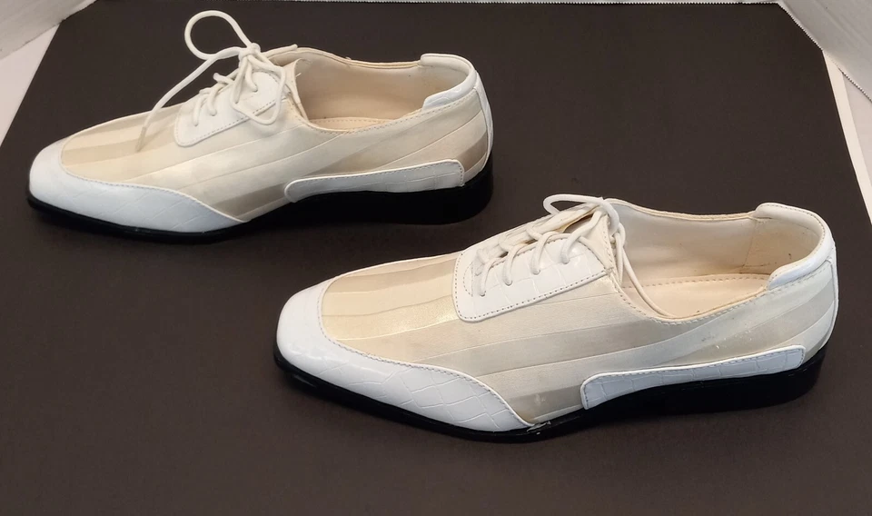 SIO Para hombres Zapatos de Vestir Talla 9 Teatro Juegos con disfraces Disfraz Halloween P2233WHT NUEVO otros Foto 3 de 4