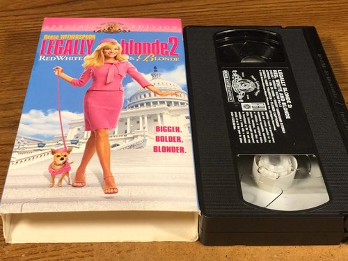 Legally Blonde 2 VHS VCR Video Tape Used Bob Newhart Luke Wilson - Picture 6 of 6