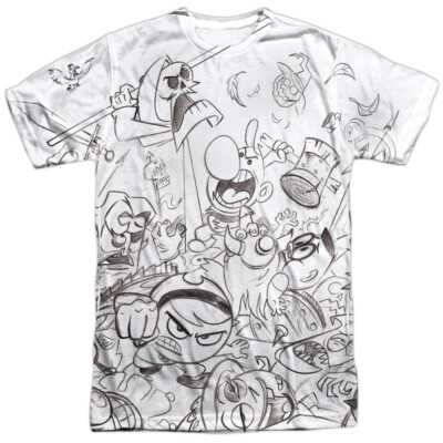 The Grim Adventures of Billy & Mandy ''Brawl'' Dye Sublimation T-Shirt