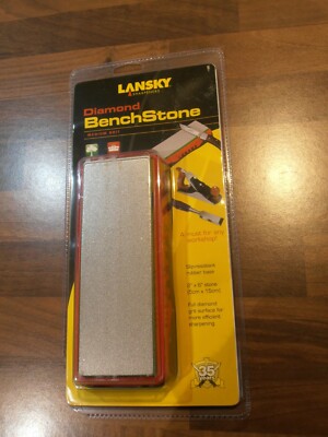 Lansky Diamond Bank Wetzstein mittlere Körnung 6 x 2'' Brandneu