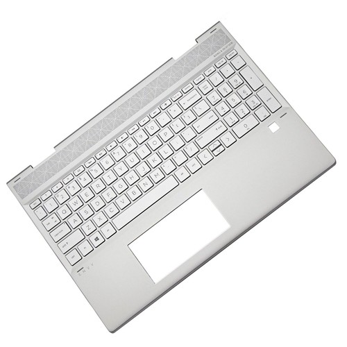 Palmrest Keyboard Backlit For HP ENVY X360 15-DR 15M-DR 15M-DR0012DX L56975-001 - Picture 4 of 5