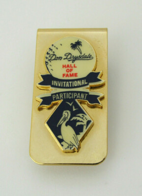 DON DRYSDALE HALL OF FAME INVITATIONAL PARTICIPANT MONEY CLIP PELICAN