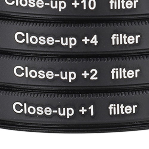 Close Up Filter Kit 4 In 1 +1 +2 +4 +10 Macro Lens Filter Optical Glass With - Picture 18 of 51