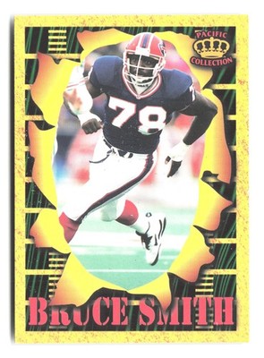 1996 Pacific Invincible #SM17 Bruce Smith Smash-Mouth