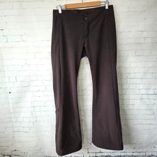 The North Face TNF Apex Womens Snow Pants Size S Brown Fleece Lined Ski Winter
