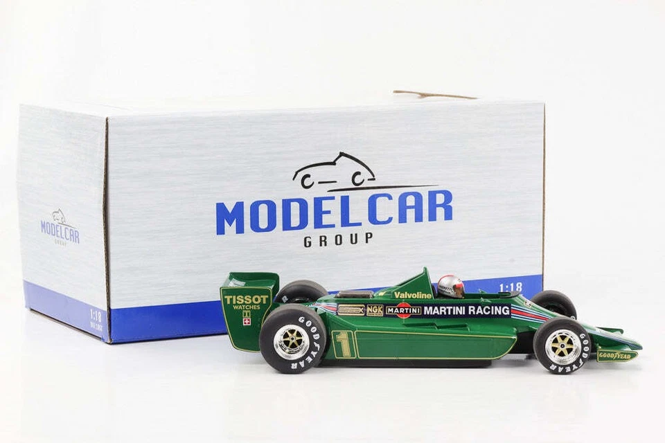 1:18 F1 Lotus Ford Cosworth V8 79 Gp Argentina #1 Figurina Andretti Martini 1979 - Immagine 3 di 3