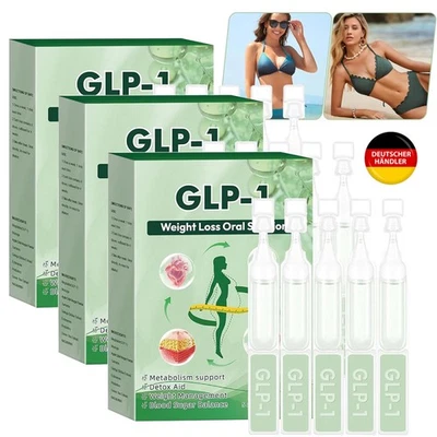 MARKENLOS GLP -1 -Gewichtsverlust oraler Lösung - natürlicher Stoffwechsel unterstützt HOT