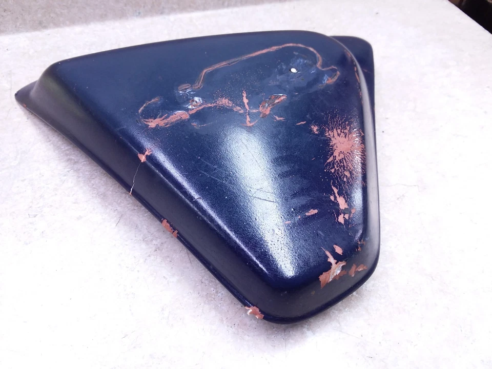 Cubierta lateral izquierda Honda 650 Custom CB CB650 CB650C 1980 1981 vintage #35 ANX-B238 Foto 2 de 4