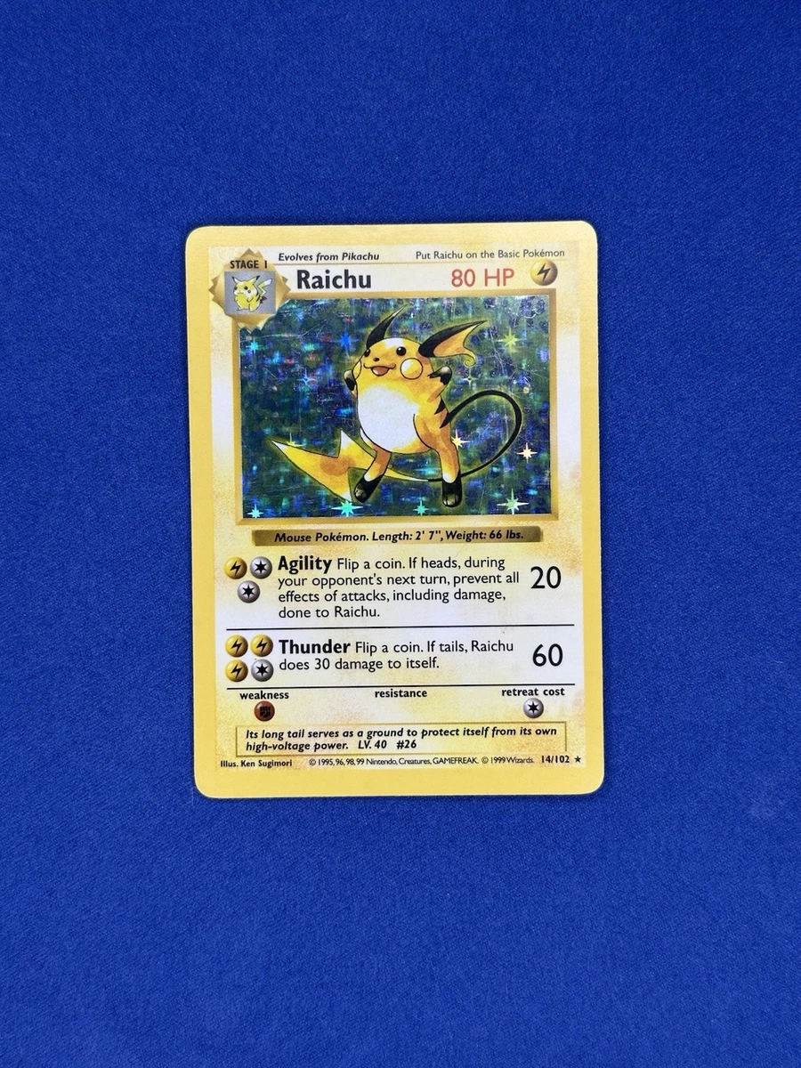 英語版初期　ポケモンカード　raichu shadowless　holo 英語版初期 ポケモンカード raichu shadowless holo - メルカリ