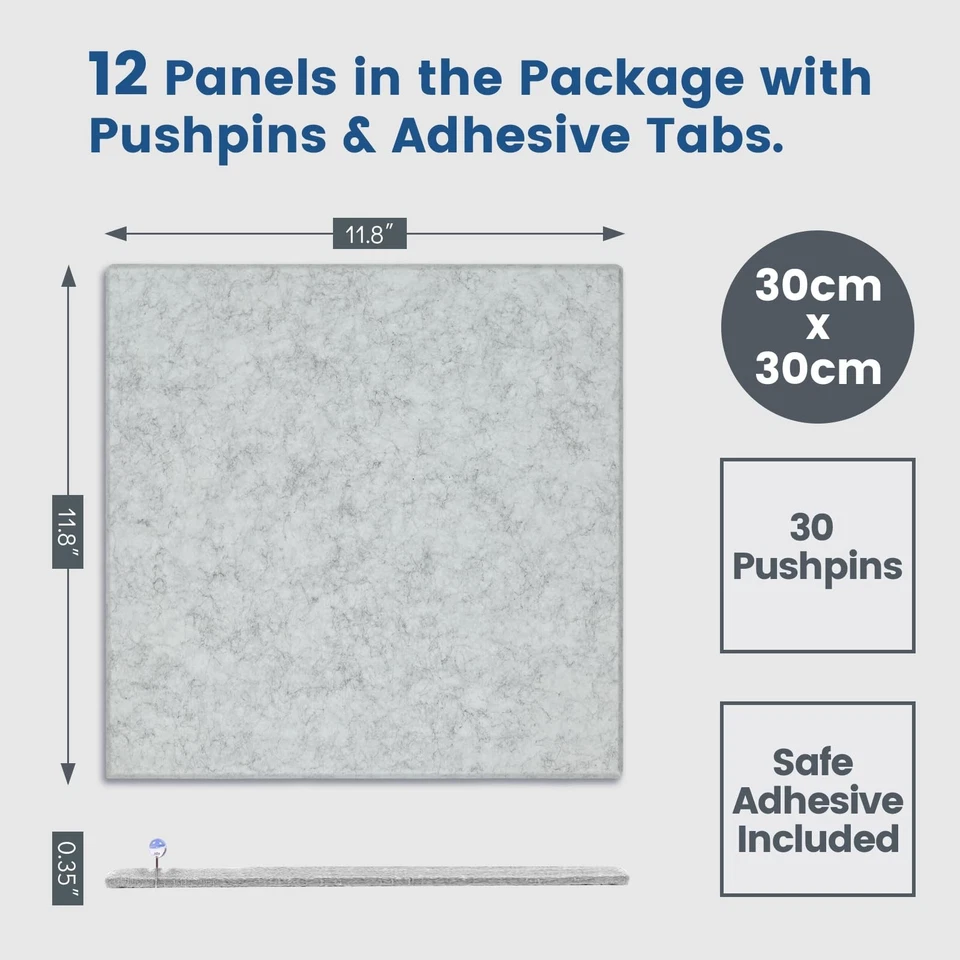 Large Cork Board for Walls with 30 Push Pins-48"X36", Easy to Peel&Stick Visi... - Image 4 of 4