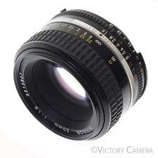 Nikon Nikkor 50mm F1.8 AI-S Manual Lens III Long Version EXC