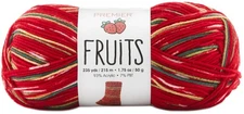 Premier Fruits Yarn-Strawberry - 3 Pack
