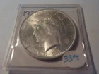 1923   PEACE   Dollar     90%    Silver   AU