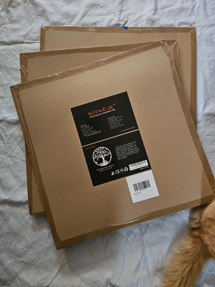 Black Tree of Life with 2 Cats Wall Artwork Metal 23.6 × 23.6 Inches - Image 3 of 4