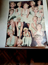 GREAT PARTINA , MARILYN MONROE GORGEOUS DISPLAY METAL SIGN