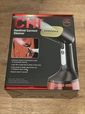 CHI Handheld Garment Steamer for Clothes 2 Continuous Steam Modes, Red 