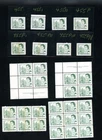 LOT 32682 MINT NH OG 455 CENTENNIALS VARIETIES PLATE BLOCKS SINGLES 2 FDC CANADA