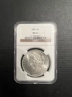 1885 P Morgan Silver Dollar NGC MS 63