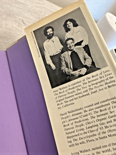 The Book Of List #3 By Amy Wallace, David W, Irving Wallace 1983 - Picture 11 of 11