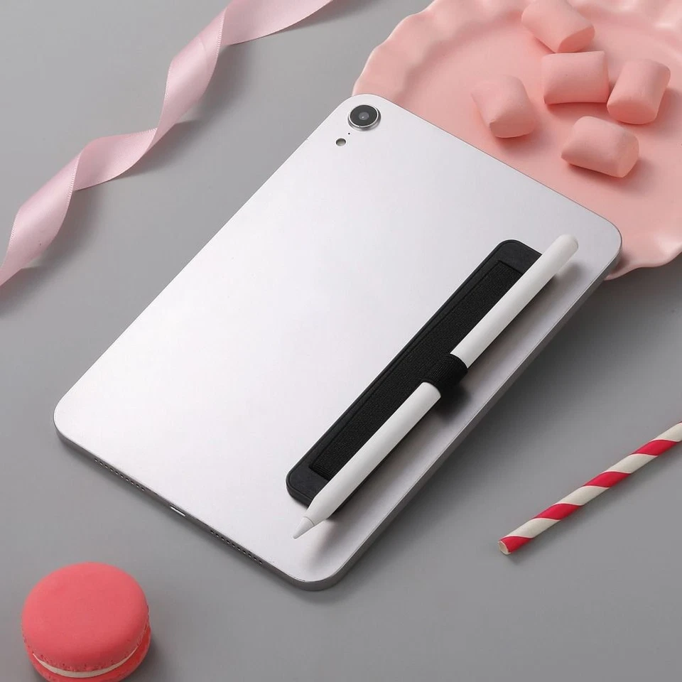 PU Leather Tablet Hand-Strap Pencil Holder for Tablet Phone eReader - Image 4 of 4