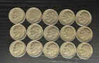 New ListingLot Of 15 - USA Roosevelt Dimes 1964s - 90% Real Silver *Free Shipping*