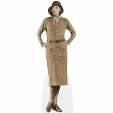 Greta Garbo (Hat) Life Size Cutout