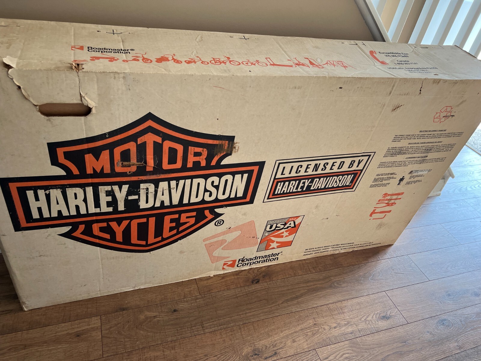 NOS EXTREMELY RARE 1994 RoadMaster  Harley Davidson Blackhawk 20" Bicycle